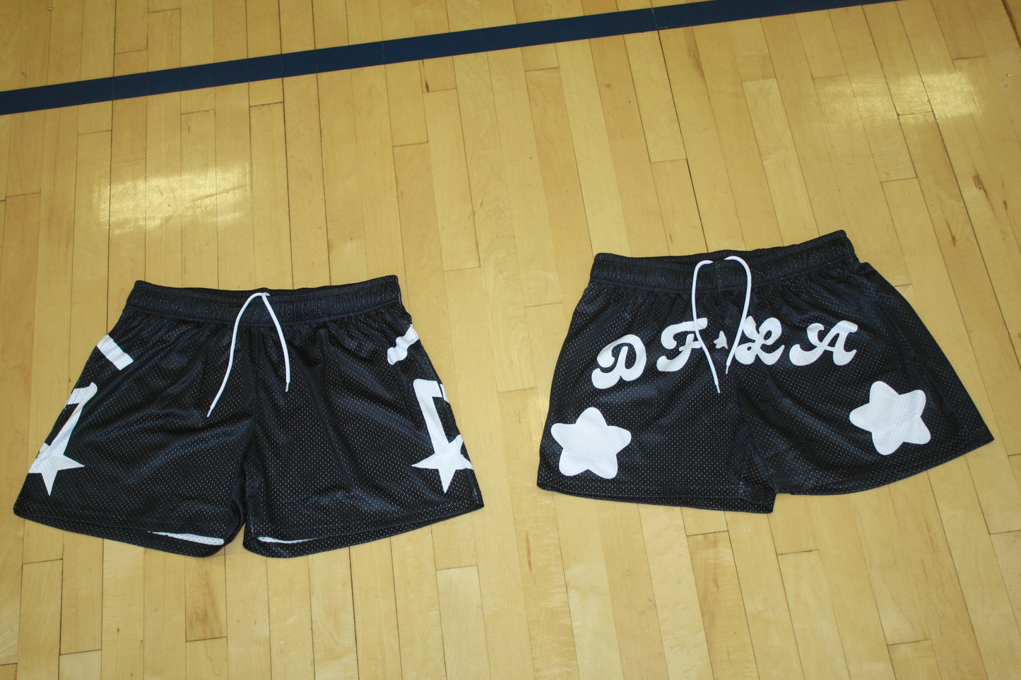 D.Star Mesh Shorts - Black