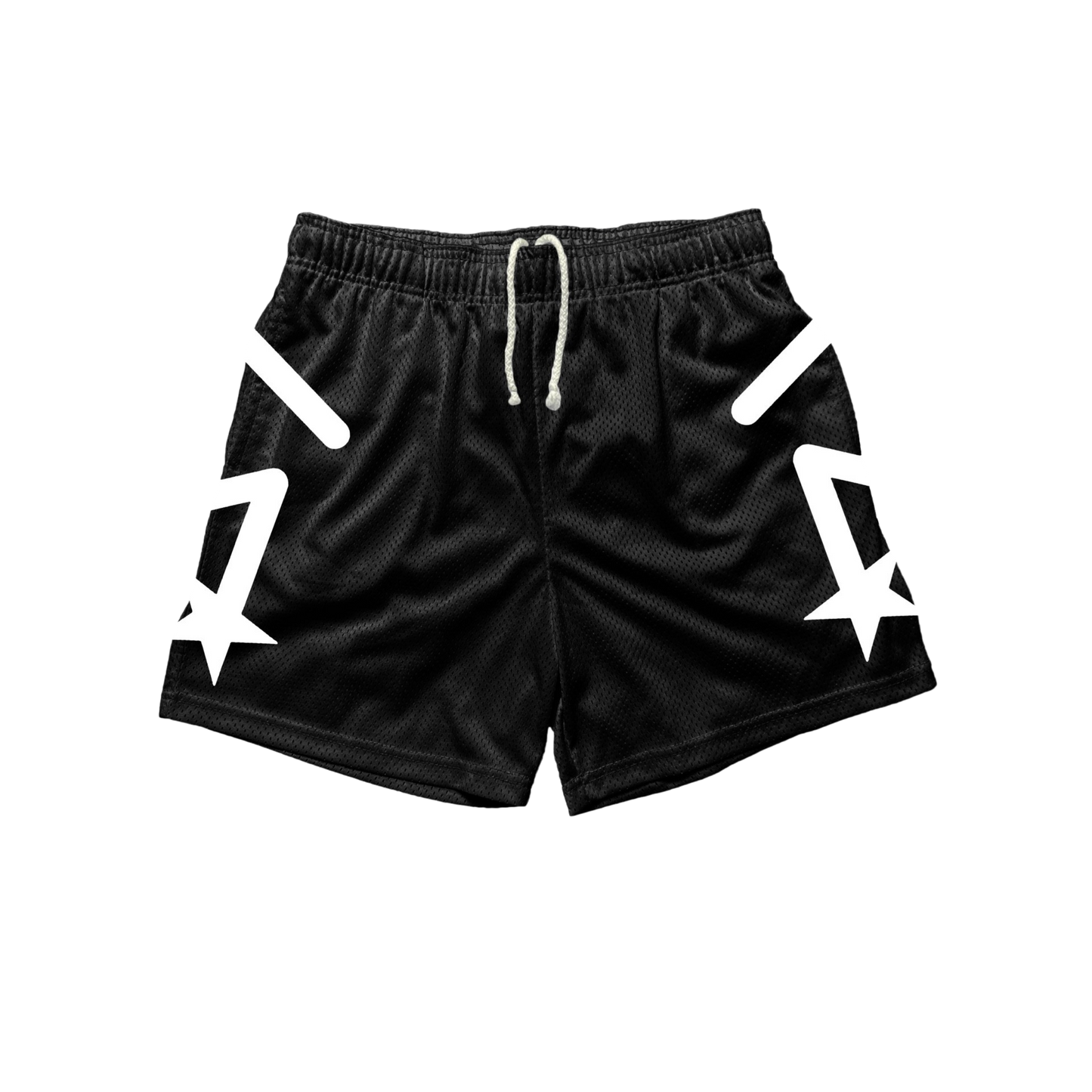 D.Star Mesh Shorts - Black